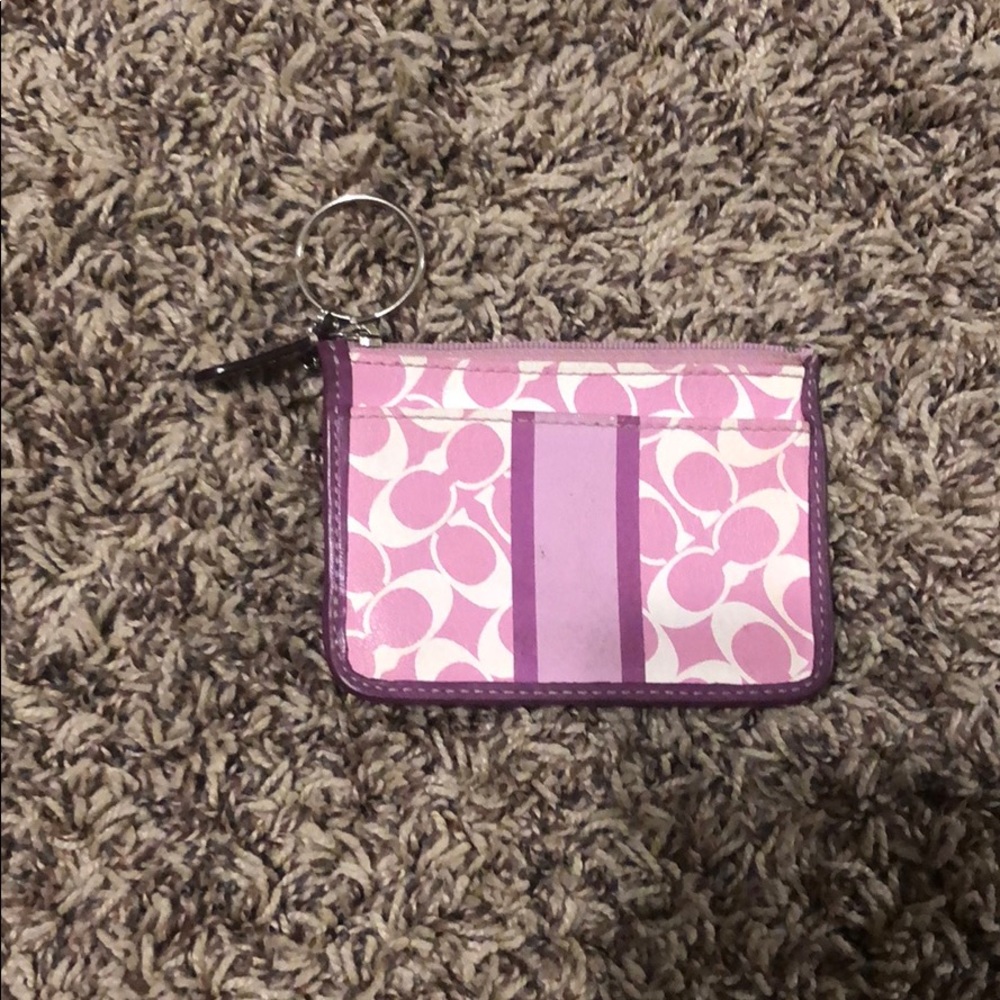 Coach coin wallet